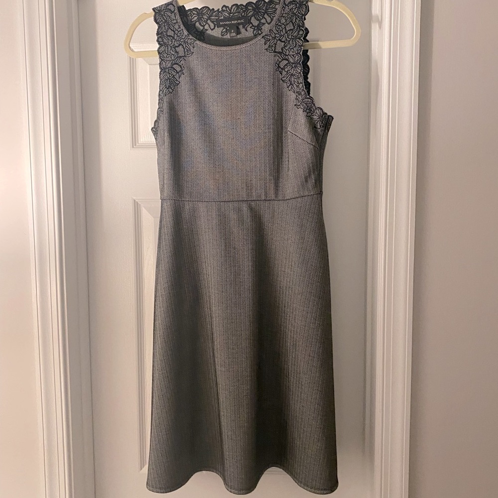 Grey Banana Republic Dress